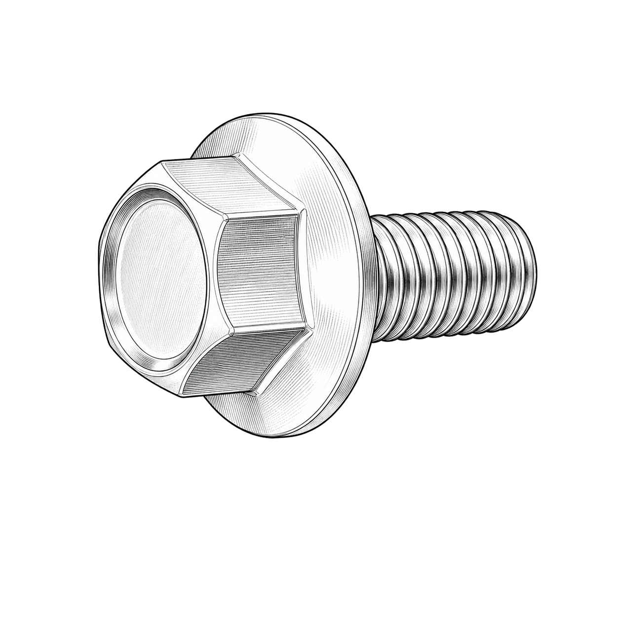 Front Sprocket Retaining Bolt